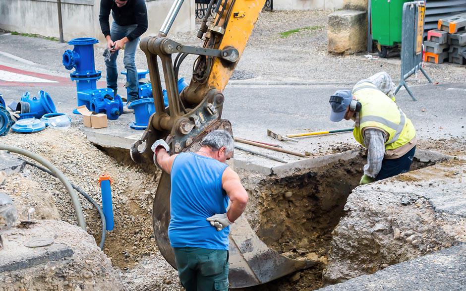 assainissement canalisation Villetaneuse